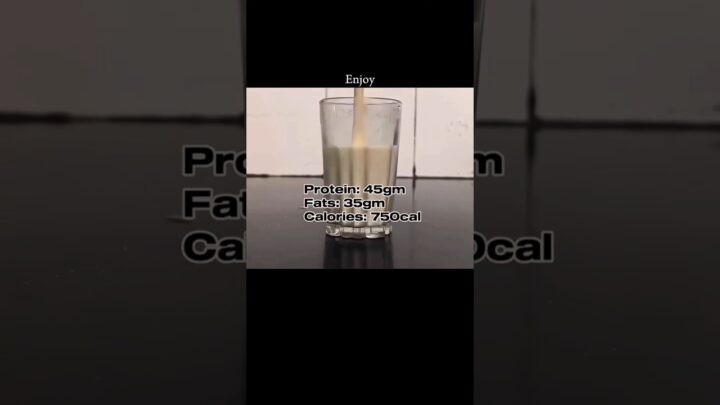 Best Protein Shake For Muscle 💪🏻 Gain 💪🏻#youtubeshorts #shortvideo #motivation #shorts