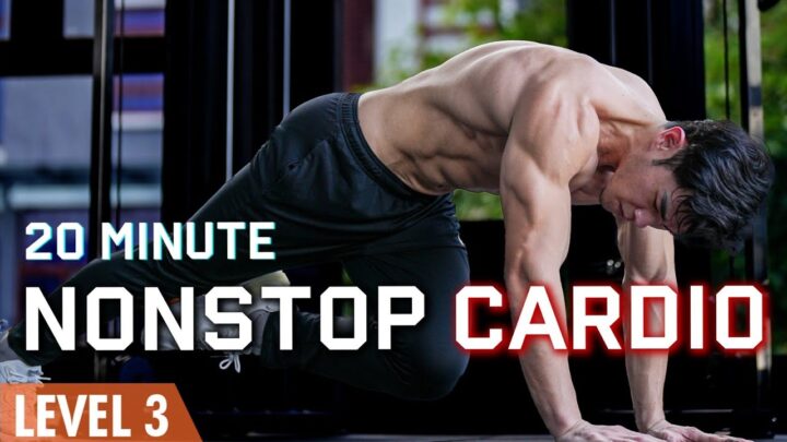 20 Minute Home Cardio (No Excuses)