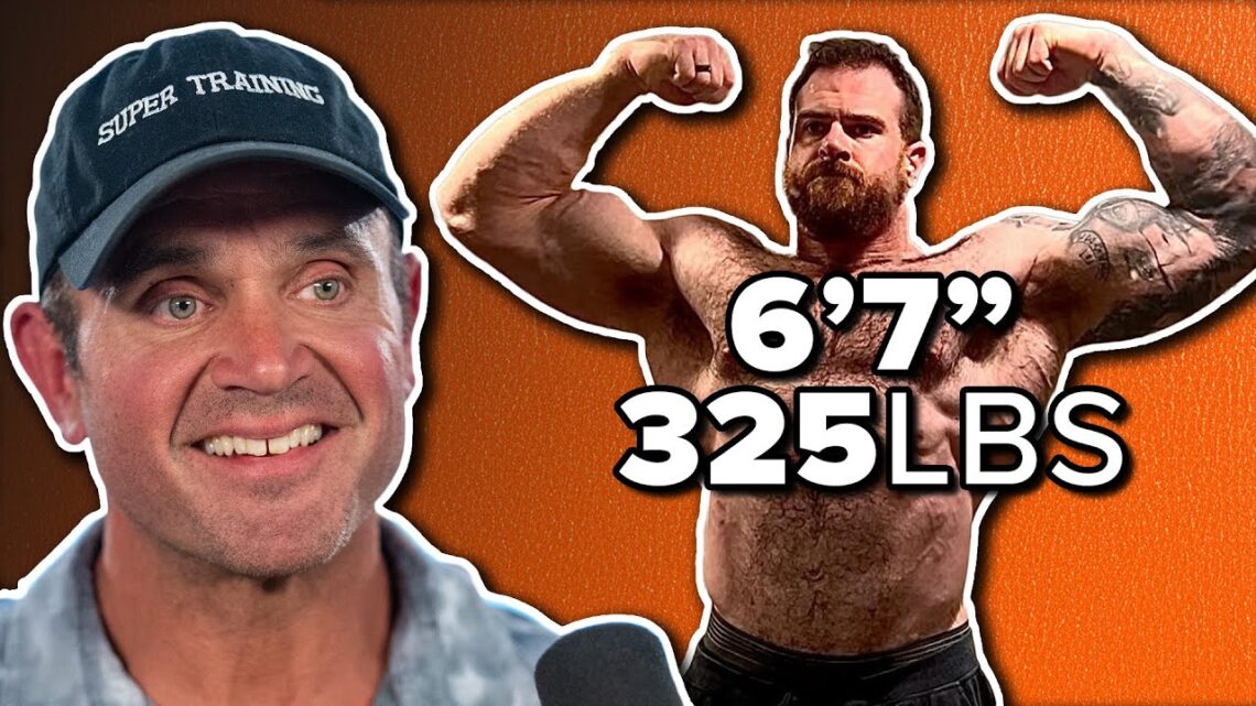 6’7″ 325lbs Monster Jon Heck Casually Destroys Leg Day & Talks Nutrition