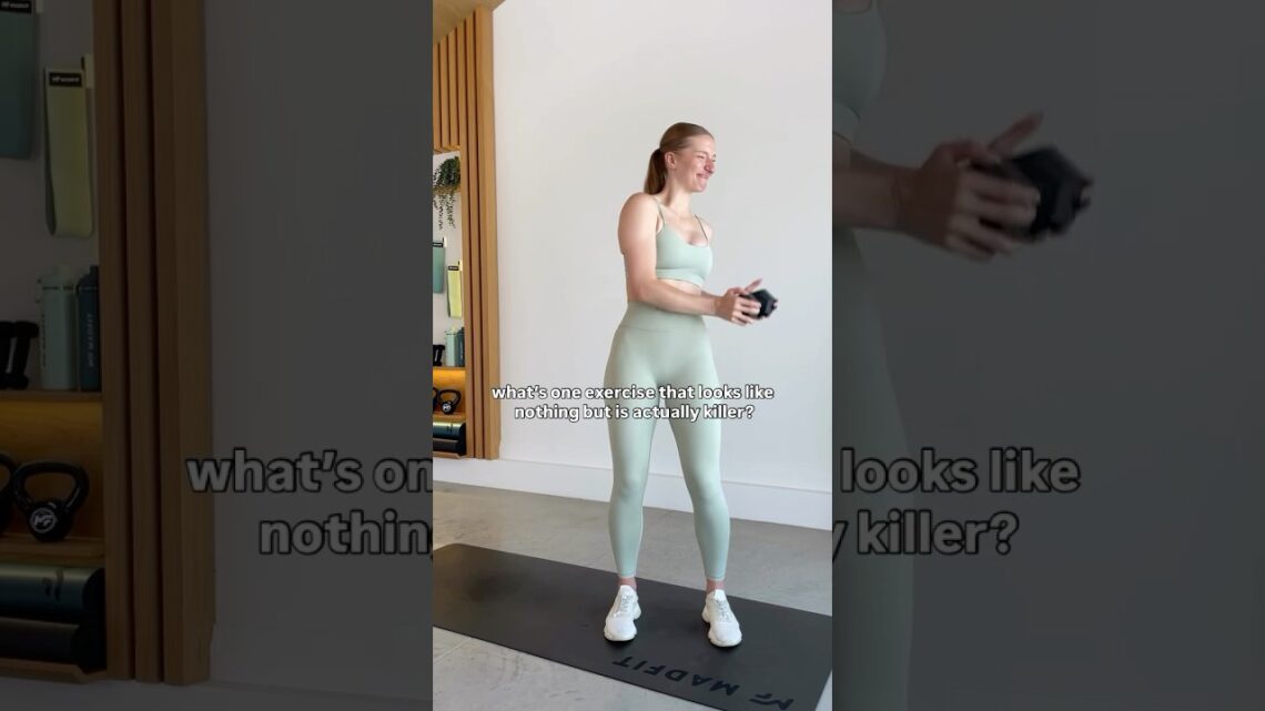 what’s one exercise that looks like nothing, but is actually KILLER? #shorts