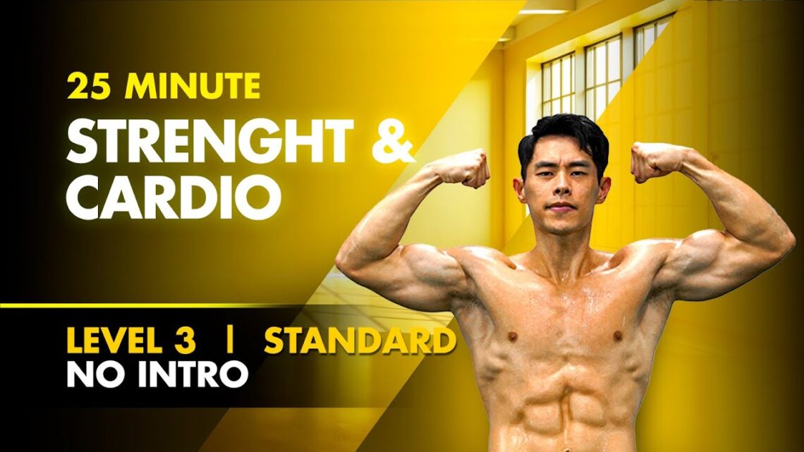 25 Minute No Intro Intense Bodyweight Ladder [Level 3.5]