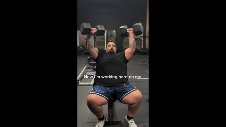 There Is Strong… and then there is Johnny  IG: johnnygoesrunning