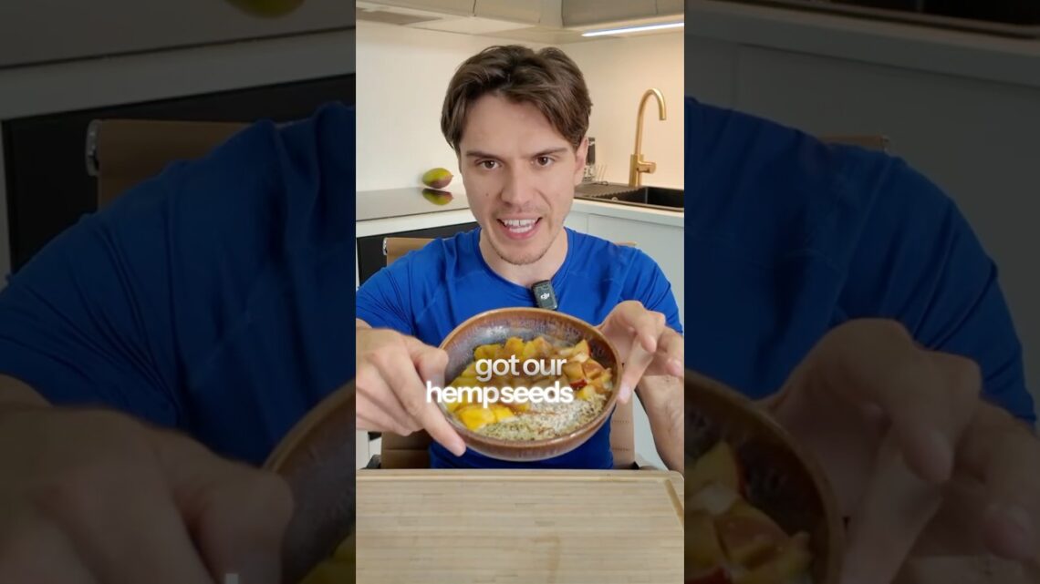 My High-Protein Vegan Yoghurt Bowl 🌱💪 #veganrecipes #plantbased #healthyfood