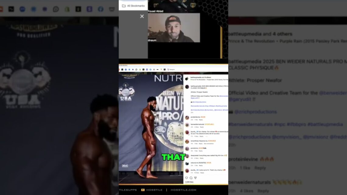 Natural Physique Phenom: Ben Weider Champion Analysis #shorts