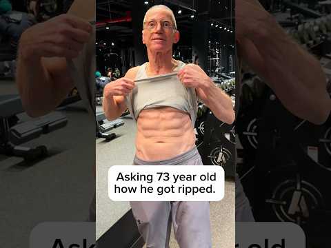 Asking 73 year old how he got jacked.  #workout #motivation  #fitness #calisthenics #pullups