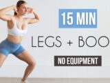15 Min Legs/Booty/Thighs Workout (No Equipment, Pregnancy Friendly)