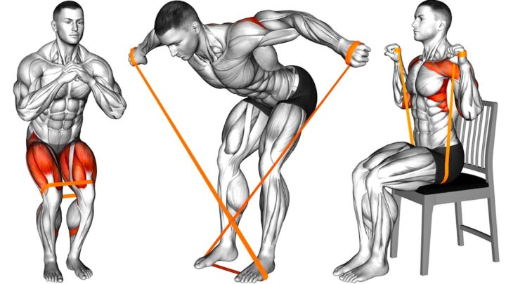 10-minute Full Body Strength Workout with Resistance Band