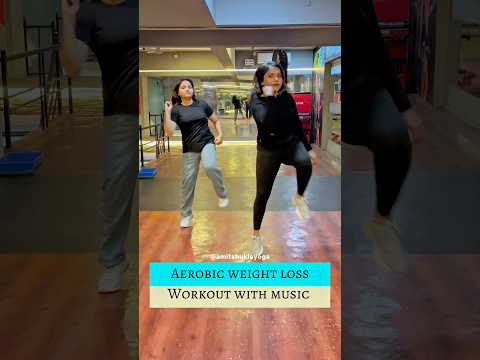 Loose weight with this aerobic workout #motivation #workout #weightloss #ytshorts #cardio